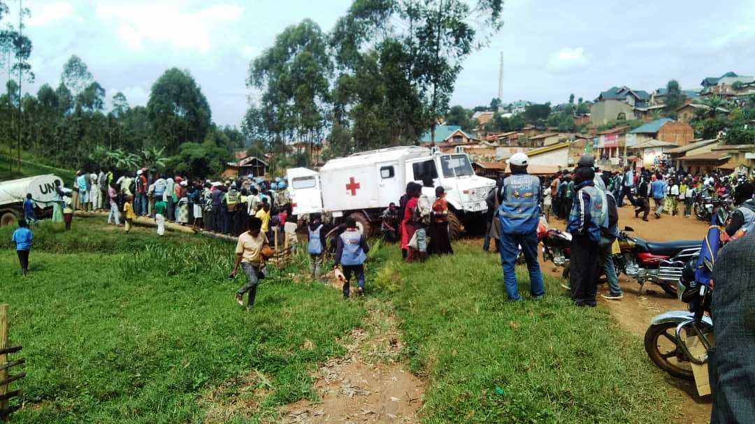 Image de l'accident à Vusenzera